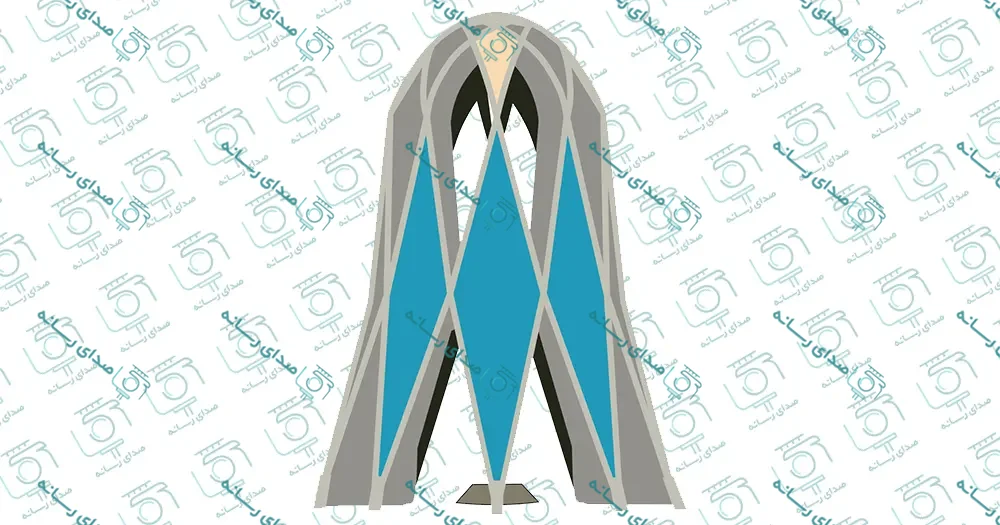 مجموعه وکتور لایه باز مکان های دیدنی ایران